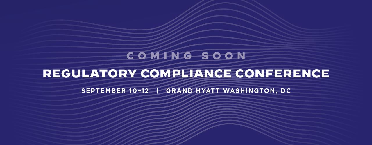 Regulatory Compliance Conference MBA