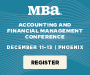 Banner Ad - MBA's Accounting and Financial Management Conference