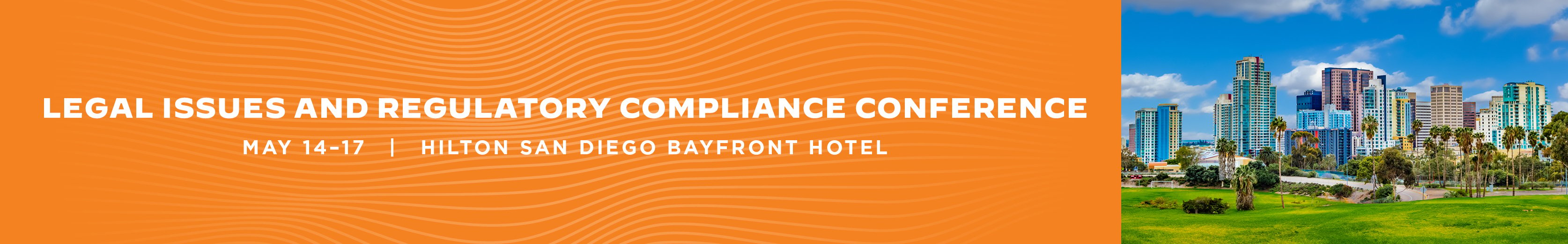 Header banner - Legal Issues and Regulatory Compliance Conference