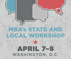 Banner Ad - MBA's State and Local Workshop